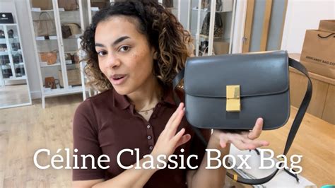 celine box bag review.